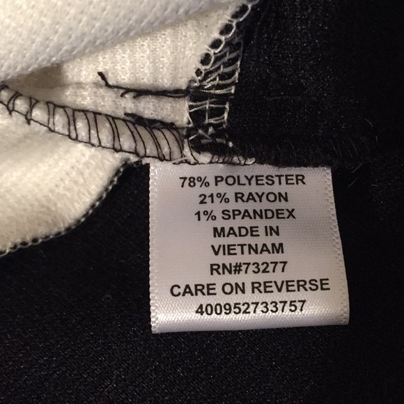 Elle Black & White Skirt - Picture 5 of 6